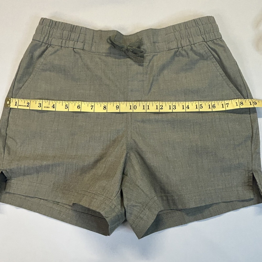 Magellan Classic Outdoor Shorts Size S 4" Chambray Gorpcore Trails Olive Green - Picture 8 of 11